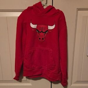 Red Kids Chicago BULLS Hoodie Size 6/7